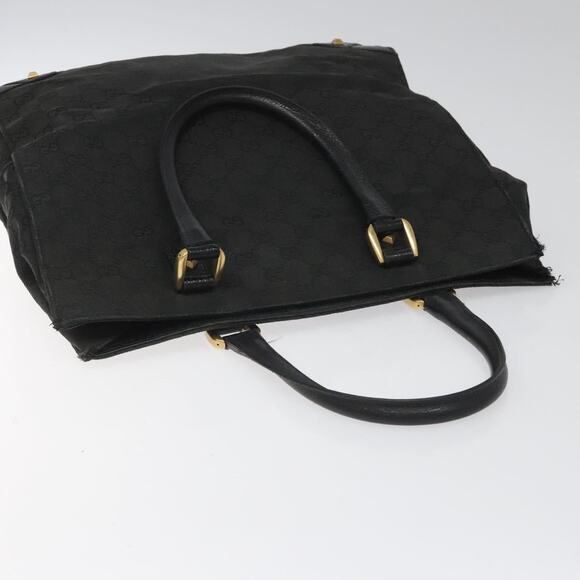 GUCCI GG Canvas Tote Bag Black - Picture 6 of 12